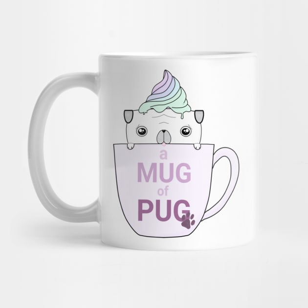 Mug of Pug by moonlitdoodl